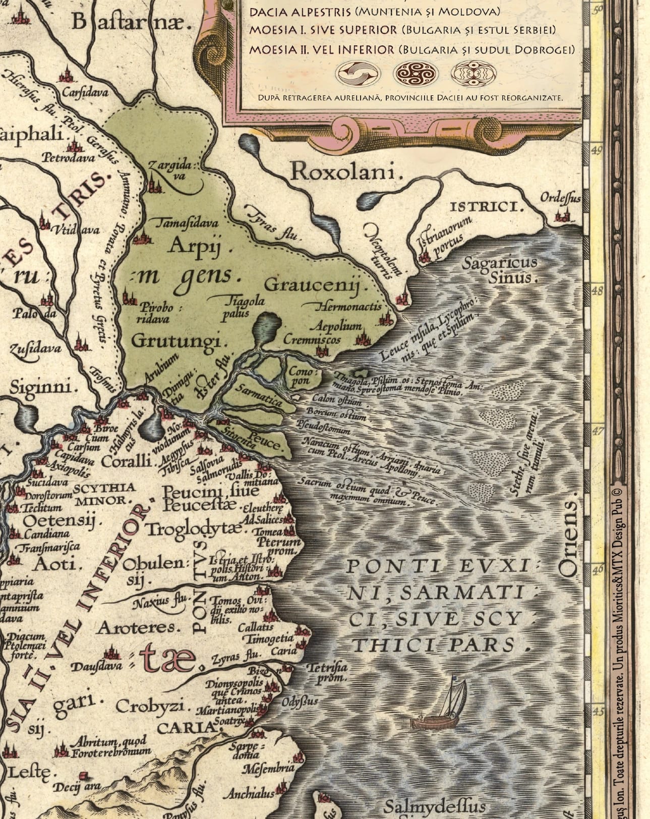 Dacia - Harta comorii lui Decebal