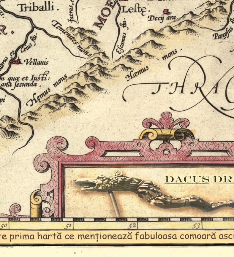 Dacia - Harta comorii lui Decebal