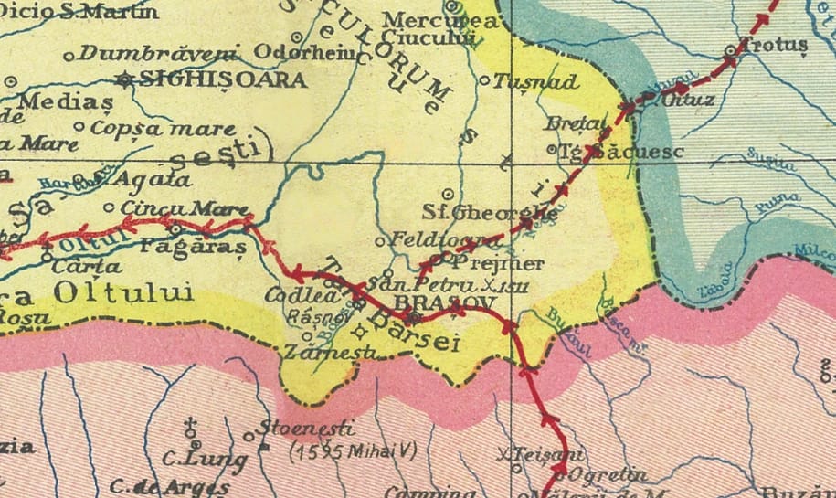 Țările Române în epoca lui Mihai Viteazul - Detaliu