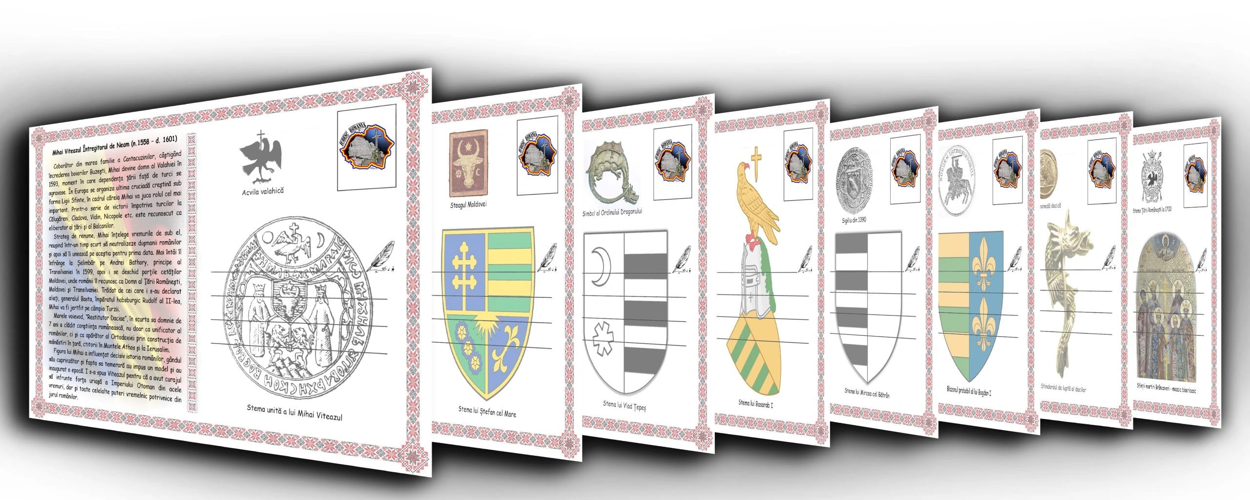 Set 8 Vederi de Colecție - Spate