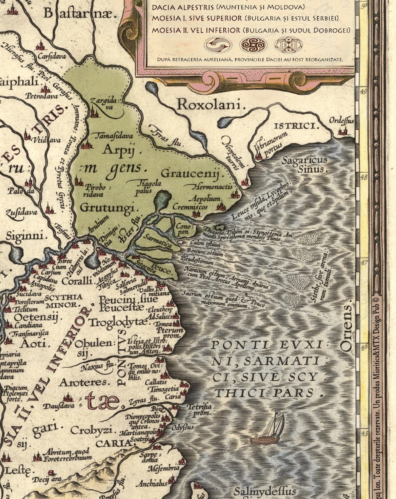 Dacia - Harta comorii lui Decebal