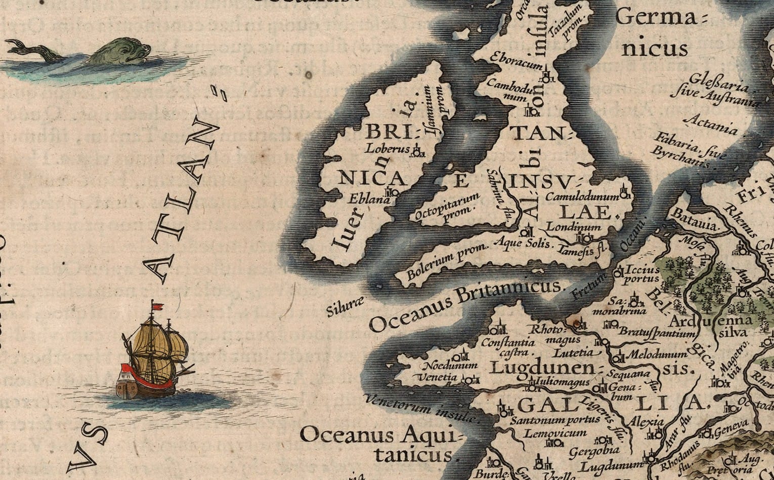 Europam sive Celticam Veterem – Europa sau vechea lume celtică Detaliu 3