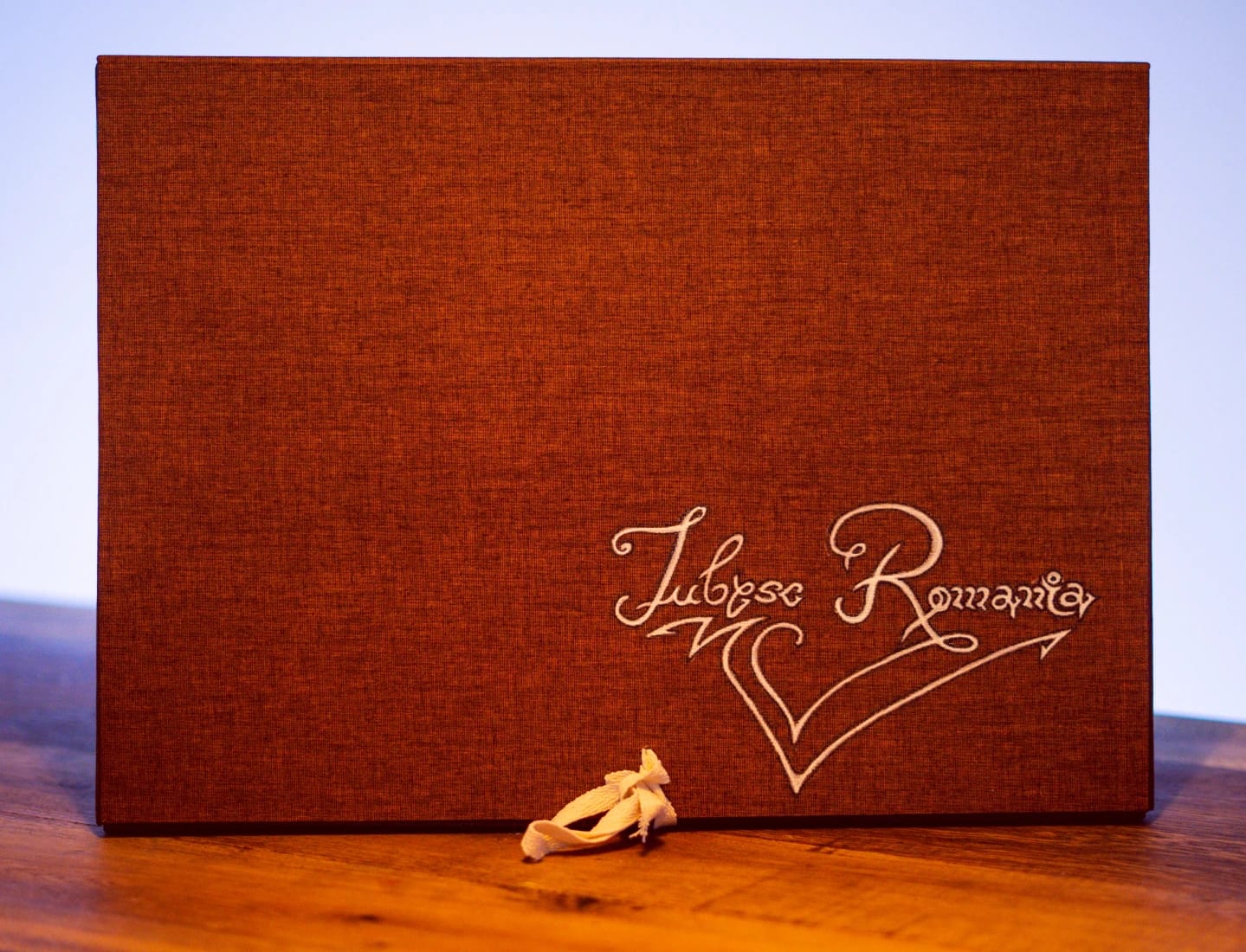 Mapă vintage handmade personalizată