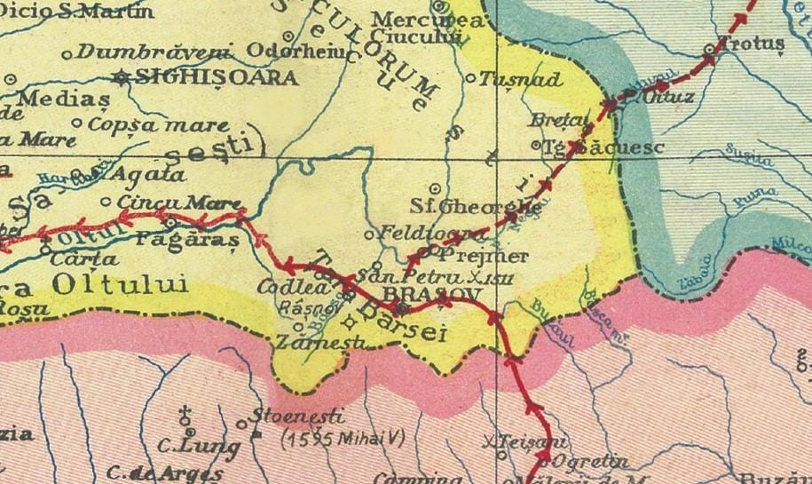Țările Române în epoca lui Mihai Viteazul - Detaliu