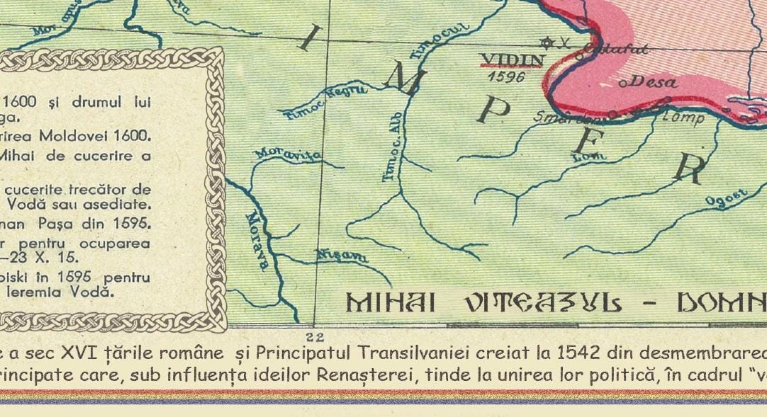 Țările Române în epoca lui Mihai Viteazul - Detaliu