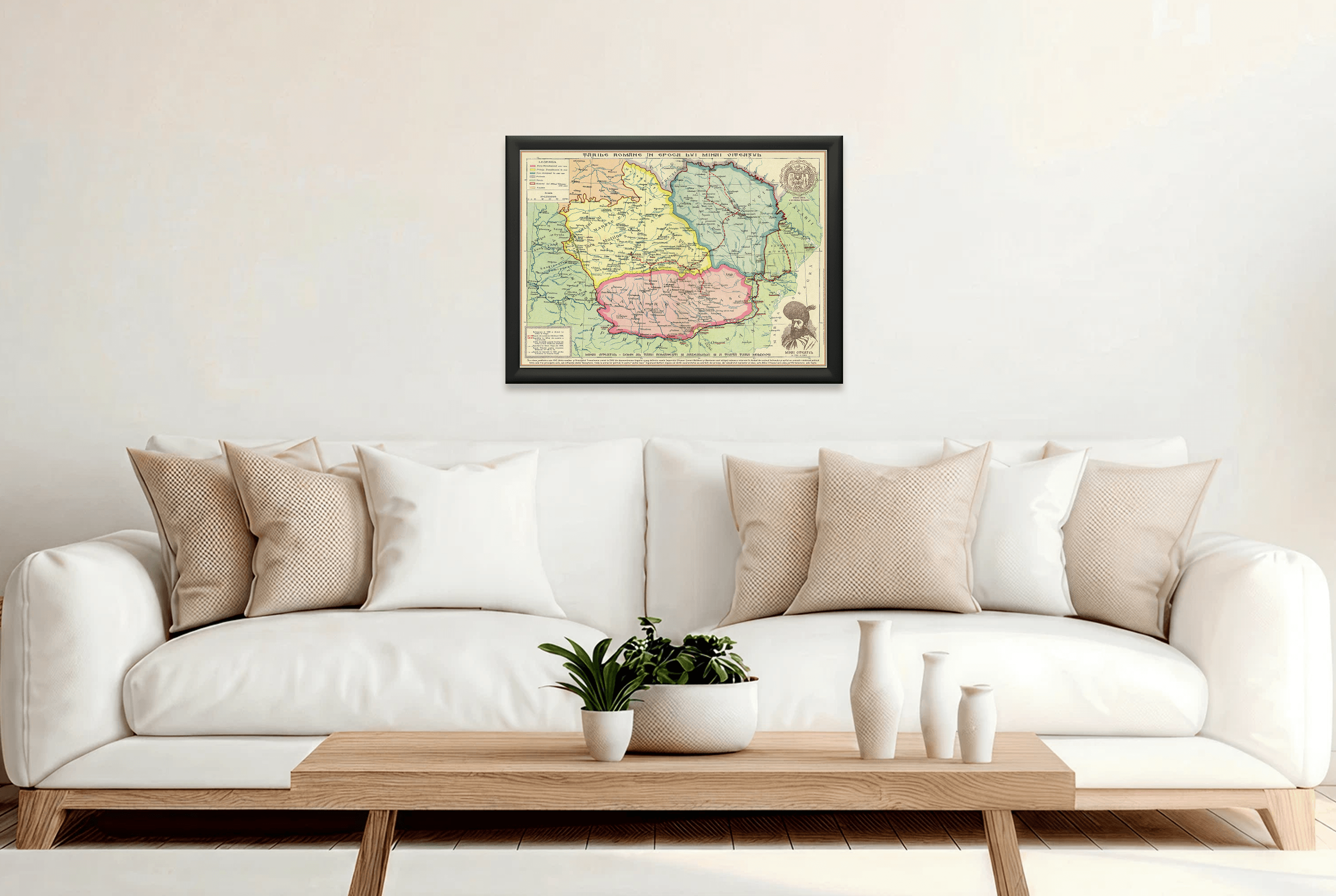 Țările Române în epoca lui Mihai Viteazul Mockup