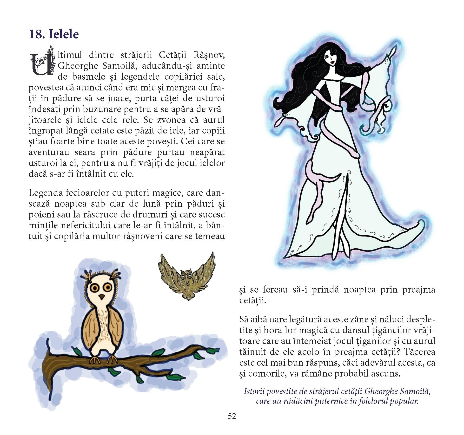 Ilustrație carte - Ielele